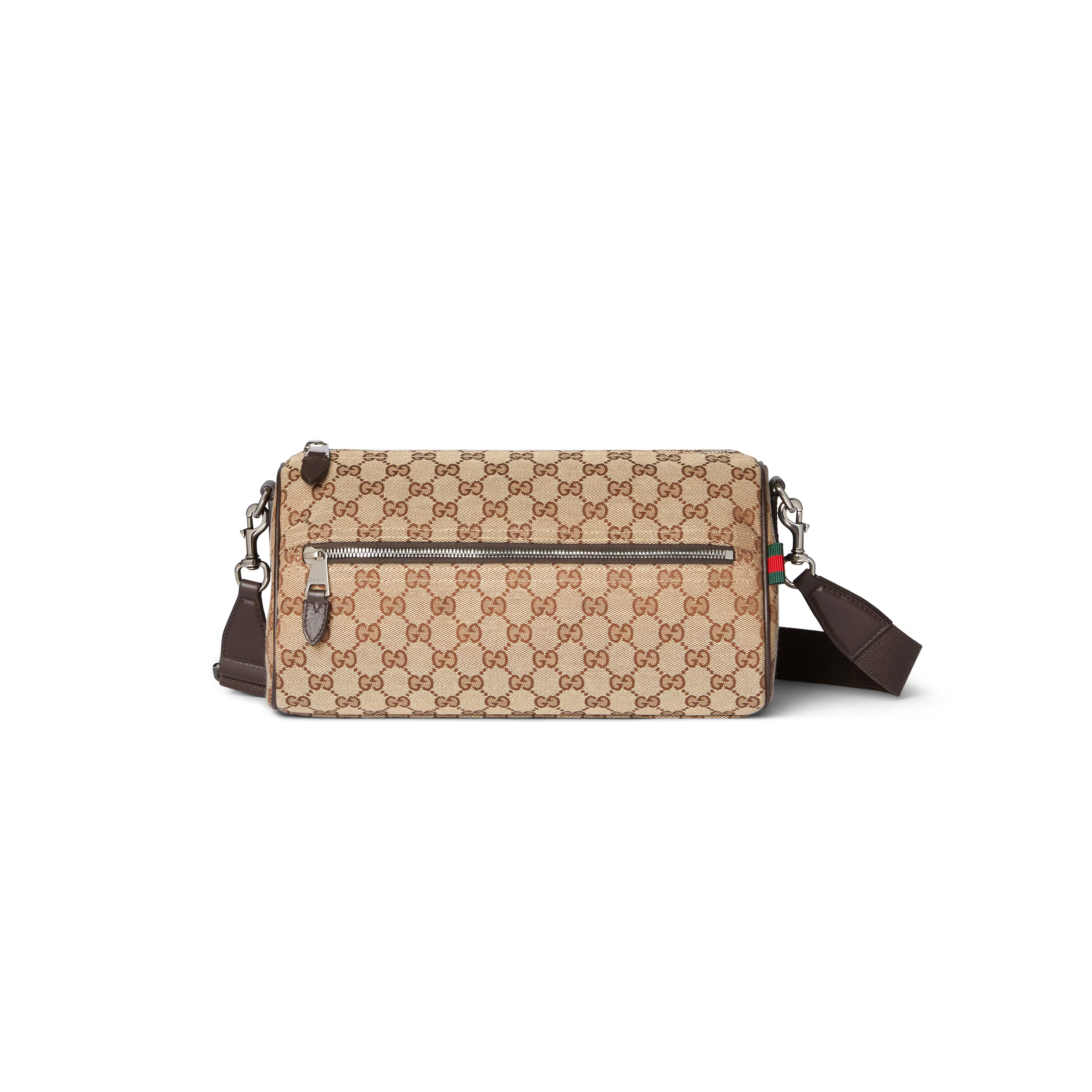 G*u*i gg canvas small cylinder bag ‎‎834455 (30*16*16cm)